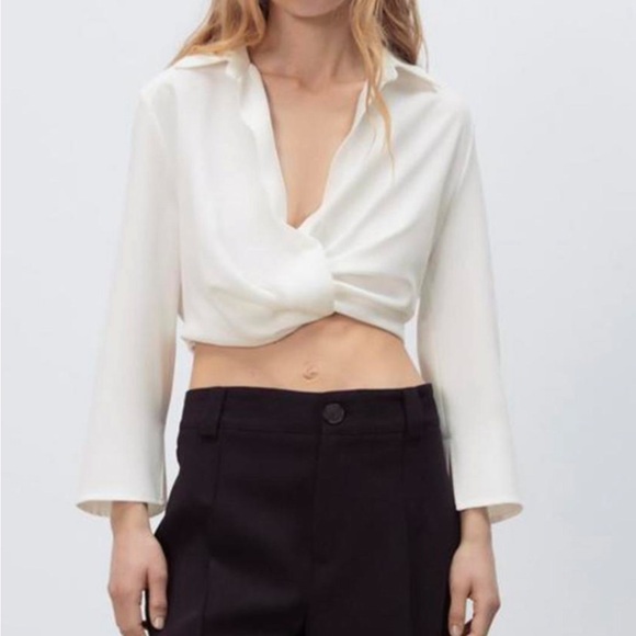 ZARA Crossover Top - Picture 1 of 6